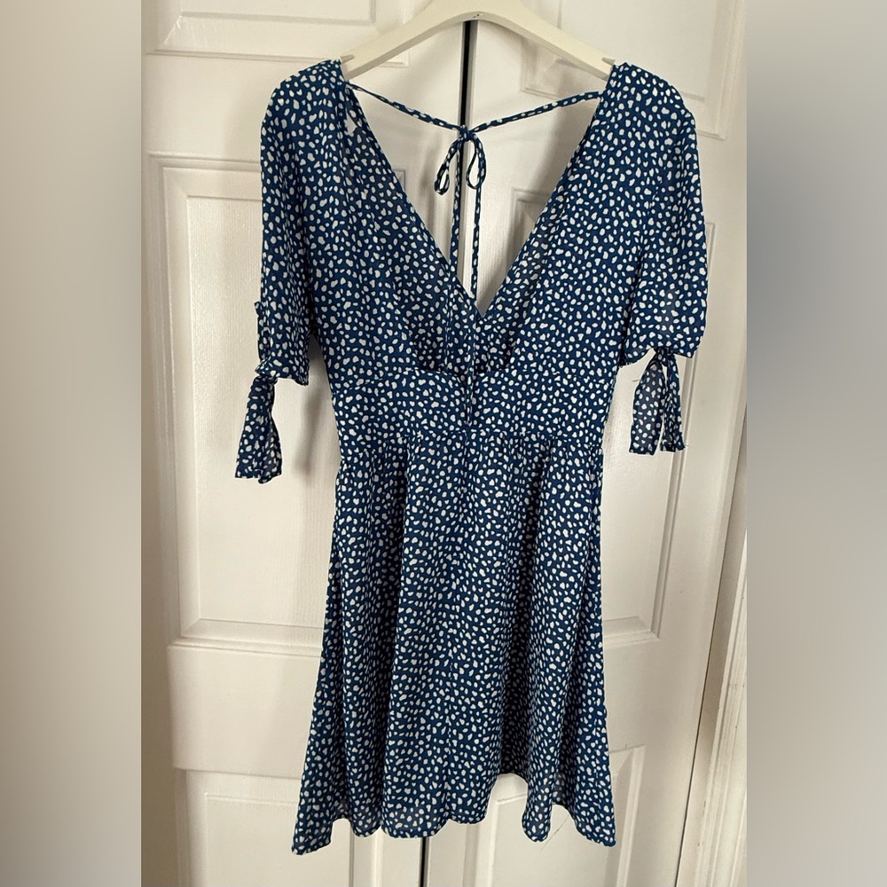 Moonless River backless dress